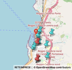 Mappa Via Stazione, 89122 Reggio di Calabria RC, Italia (0.94071)