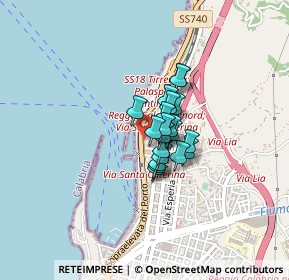 Mappa Via Stazione, 89122 Reggio di Calabria RC, Italia (0.24)
