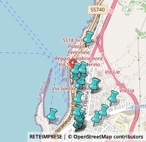 Mappa Via Stazione, 89122 Reggio di Calabria RC, Italia (0.6115)