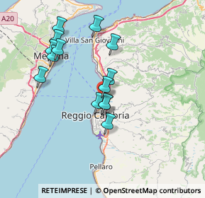 Mappa Via Stazione, 89122 Reggio di Calabria RC, Italia (7.27357)