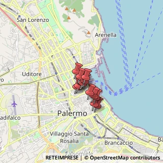 Mappa Largo Edoardo Alfano, 90139 Palermo PA, Italia (0.92385)