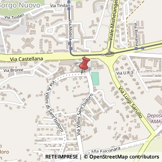 Mappa Via Ai Villini a Sant'isidoro, 96, 90136 Palermo, Palermo (Sicilia)
