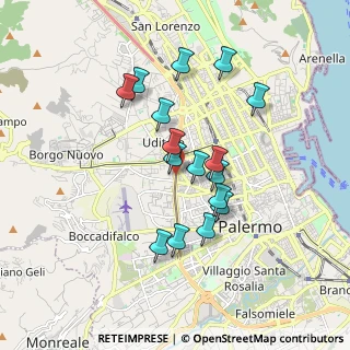 Mappa Viale della Regione Siciliana, 90123 Palermo PA, Italia (1.71313)