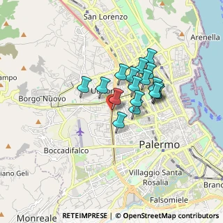 Mappa Viale della Regione Siciliana, 90123 Palermo PA, Italia (1.37)