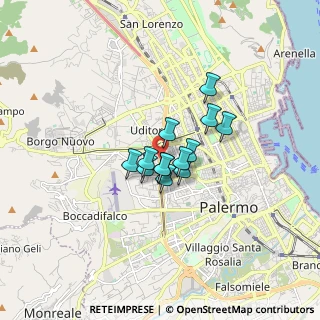 Mappa Viale della Regione Siciliana, 90123 Palermo PA, Italia (1.06231)