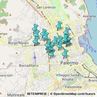 Mappa Viale della Regione Siciliana, 90123 Palermo PA, Italia (1.286)