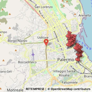 Mappa Viale della Regione Siciliana, 90123 Palermo PA, Italia (2.91214)