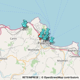Mappa Viale della Regione Siciliana, 90123 Palermo PA, Italia (4.48727)