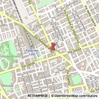 Mappa Via Segesta, 6, 90142 Palermo, Palermo (Sicilia)