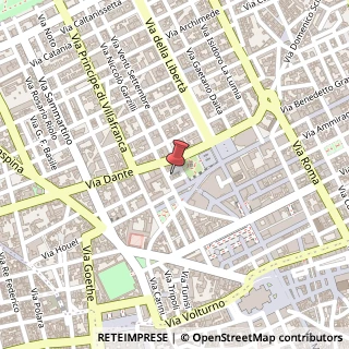 Mappa Piazza Castelnuovo, 35, 90141 Palermo, Palermo (Sicilia)