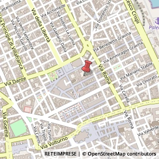 Mappa Via Principe di Belmonte, 101, 90100 Palermo, Palermo (Sicilia)