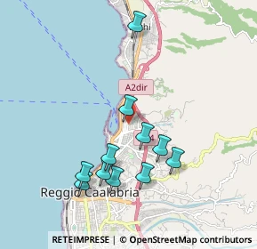 Mappa Via Enotria, 89122 Reggio di Calabria RC, Italia (2.04273)