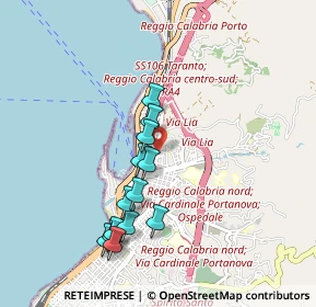 Mappa Via Enotria, 89122 Reggio di Calabria RC, Italia (0.97154)