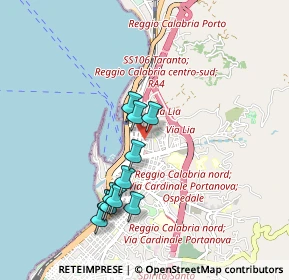 Mappa Via Enotria, 89122 Reggio di Calabria RC, Italia (0.93727)