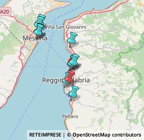 Mappa Via Enotria, 89122 Reggio di Calabria RC, Italia (6.87917)