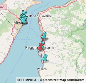 Mappa Via Enotria, 89122 Reggio di Calabria RC, Italia (9.11)