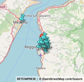 Mappa 89122 Reggio di Calabria RC, Italia (4.04545)