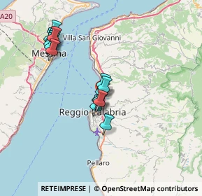 Mappa Via Enotria, 89122 Reggio di Calabria RC, Italia (7.12813)