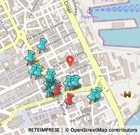 Mappa Palermo, 90133 Palermo PA, Italia (0.266)