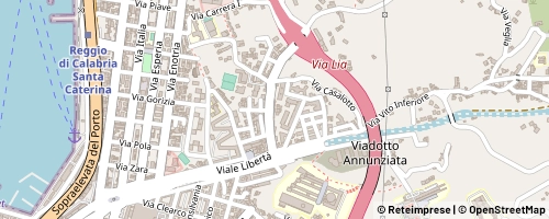 Mappa Reggio di Calabria