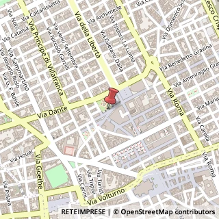 Mappa Piazza castelnuovo 35, 90141 Palermo, Palermo (Sicilia)