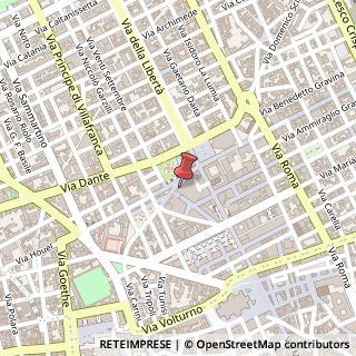 Mappa Piazza Castelnuovo, 26/A, 90141 Palermo, Palermo (Sicilia)