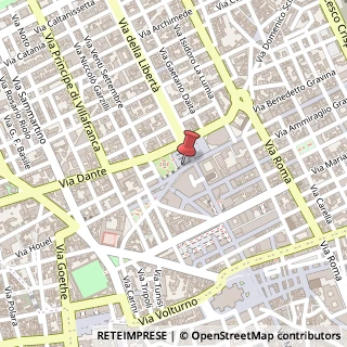 Mappa Piazza Castelnuovo,  3, 90141 Palermo, Palermo (Sicilia)