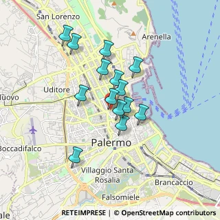 Mappa 091334840, 90141 Palermo PA, Italia (1.51714)