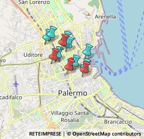 Mappa 091334840, 90141 Palermo PA, Italia (1.13833)