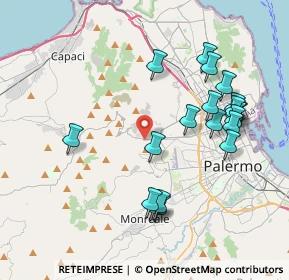 Mappa Via Bronte, 90135 Palermo PA, Italia (4.5455)