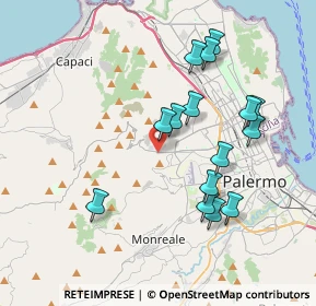 Mappa Via Bronte, 90135 Palermo PA, Italia (4.104)