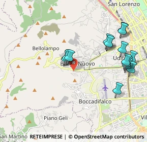 Mappa Via Bronte, 90135 Palermo PA, Italia (2.45067)