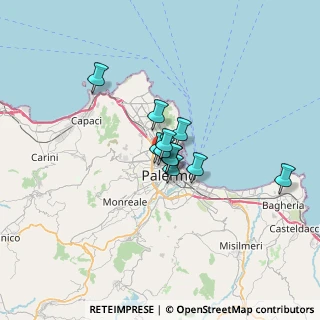 Mappa Via Turr Stefano, 90142 Palermo PA, Italia (4.14)