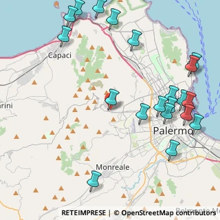 Mappa Via Erice, 90139 Palermo PA, Italia (6.1105)