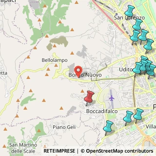 Mappa Via Erice, 90139 Palermo PA, Italia (3.99571)