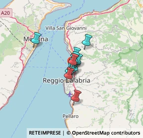 Mappa Via Santa Caterina d'Alessandria, 89121 Reggio di Calabria RC, Italia (3.41455)