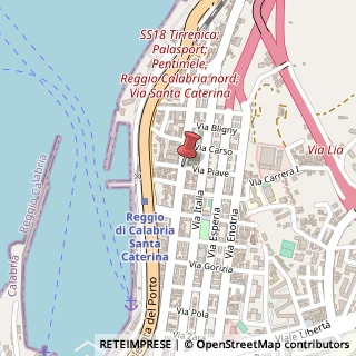 Mappa Via Santa Caterina d'Alessandria, 65, 89122 Reggio Calabria RC, Italia, 89122 Reggio di Calabria, Reggio di Calabria (Calabria)