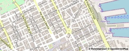 Mappa Palermo