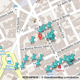 Mappa Via Rosina Muzio Salvo, 90100 Palermo PA, Italia (0.06667)