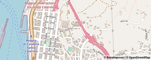 Mappa Reggio Calabria