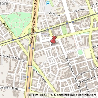Mappa Via Cristofaro Scobar,  10, 90145 Palermo, Palermo (Sicilia)