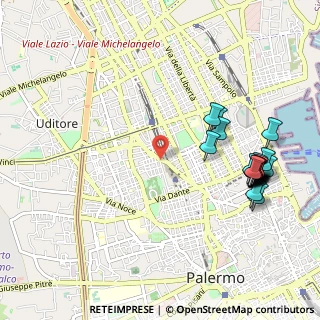 Mappa Piazza Raffaele Busacca, 90145 Palermo PA, Italia (1.33)