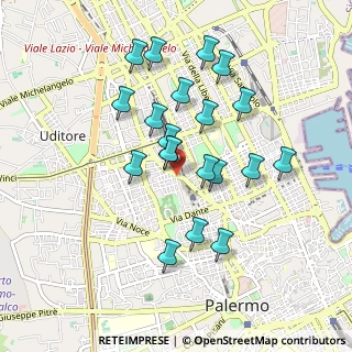 Mappa Piazza Raffaele Busacca, 90145 Palermo PA, Italia (0.9255)
