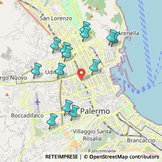 Mappa Piazza Raffaele Busacca, 90145 Palermo PA, Italia (2.22077)