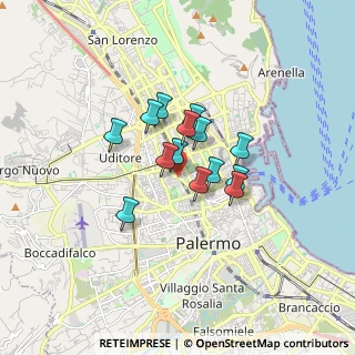 Mappa Piazza Raffaele Busacca, 90145 Palermo PA, Italia (1.20929)