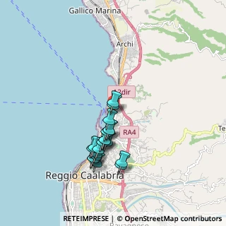 Mappa Via Monte Grappa, 89122 Reggio di Calabria RC, Italia (1.7975)