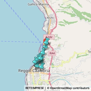 Mappa Via Monte Grappa, 89122 Reggio di Calabria RC, Italia (1.92083)