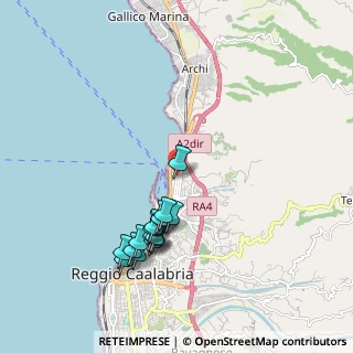 Mappa Via Monte Grappa, 89122 Reggio di Calabria RC, Italia (2.1275)