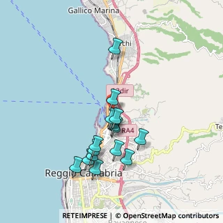 Mappa Via Monte Grappa, 89122 Reggio di Calabria RC, Italia (1.88188)