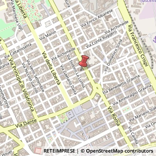 Mappa Via Quintino Sella, 35, 90139 Palermo, Palermo (Sicilia)